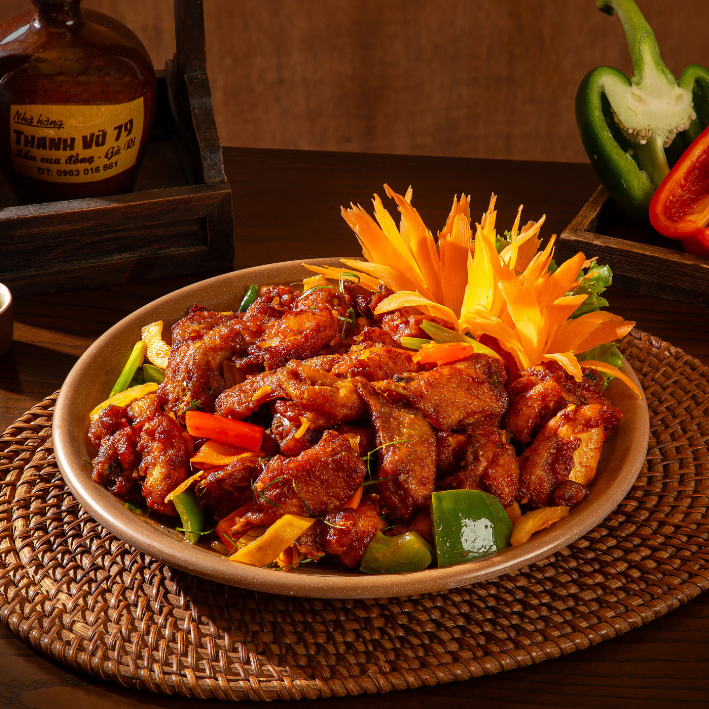 Gà Ri Sốt Chua Ngọt